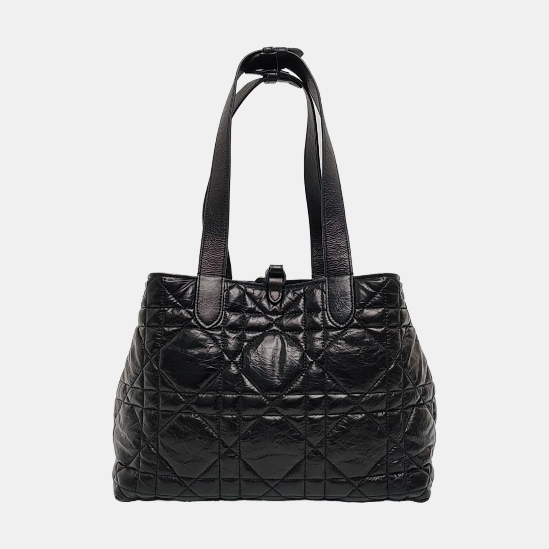 Toujours Medium Cannage Calfskin Black