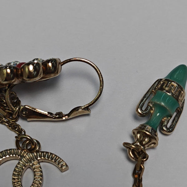 Metal Gold Earrings