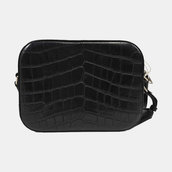 Calfskin Shoulder Bag Black