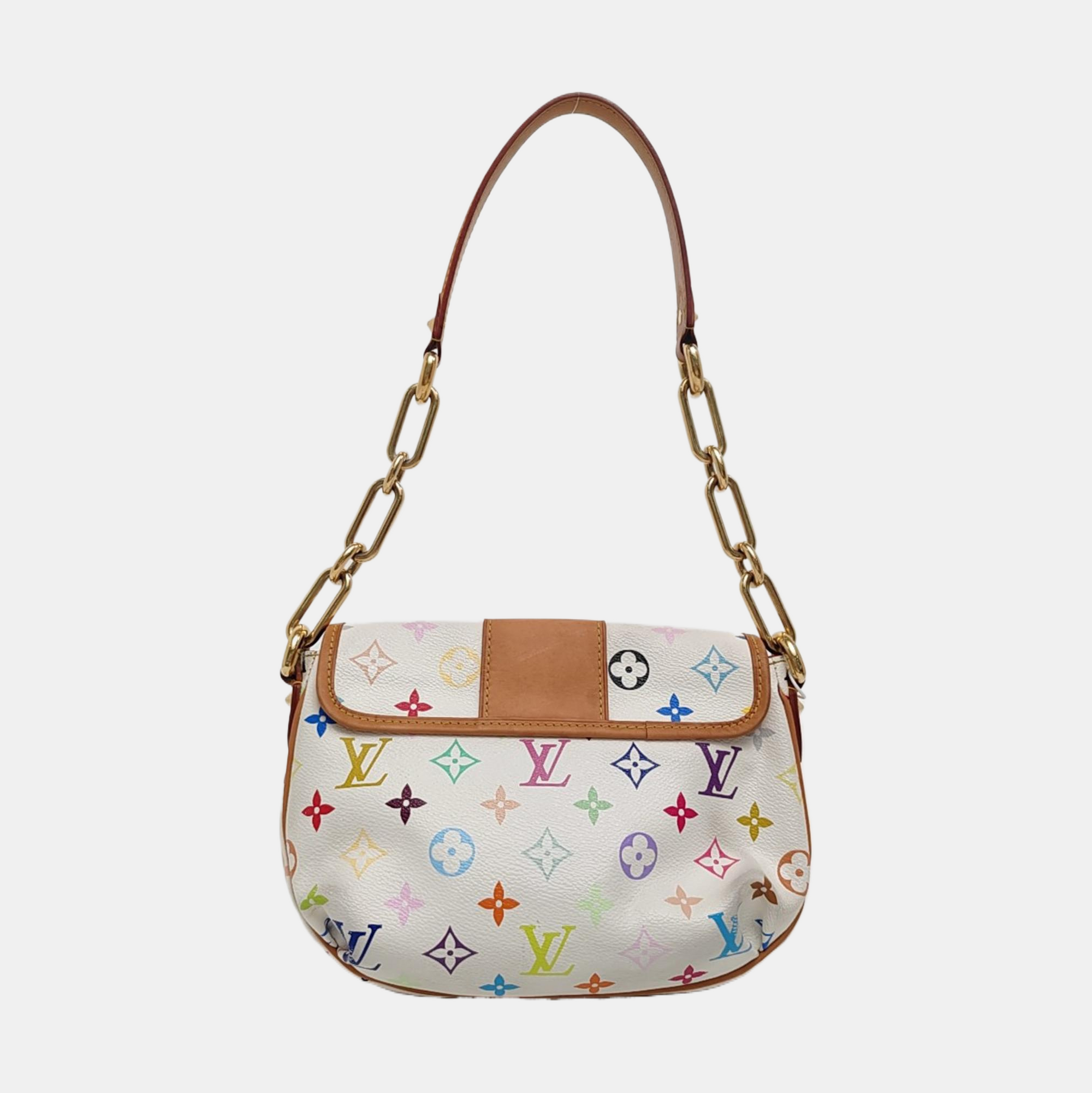 LV × TM ANNIE Monogram Coated Canvas White