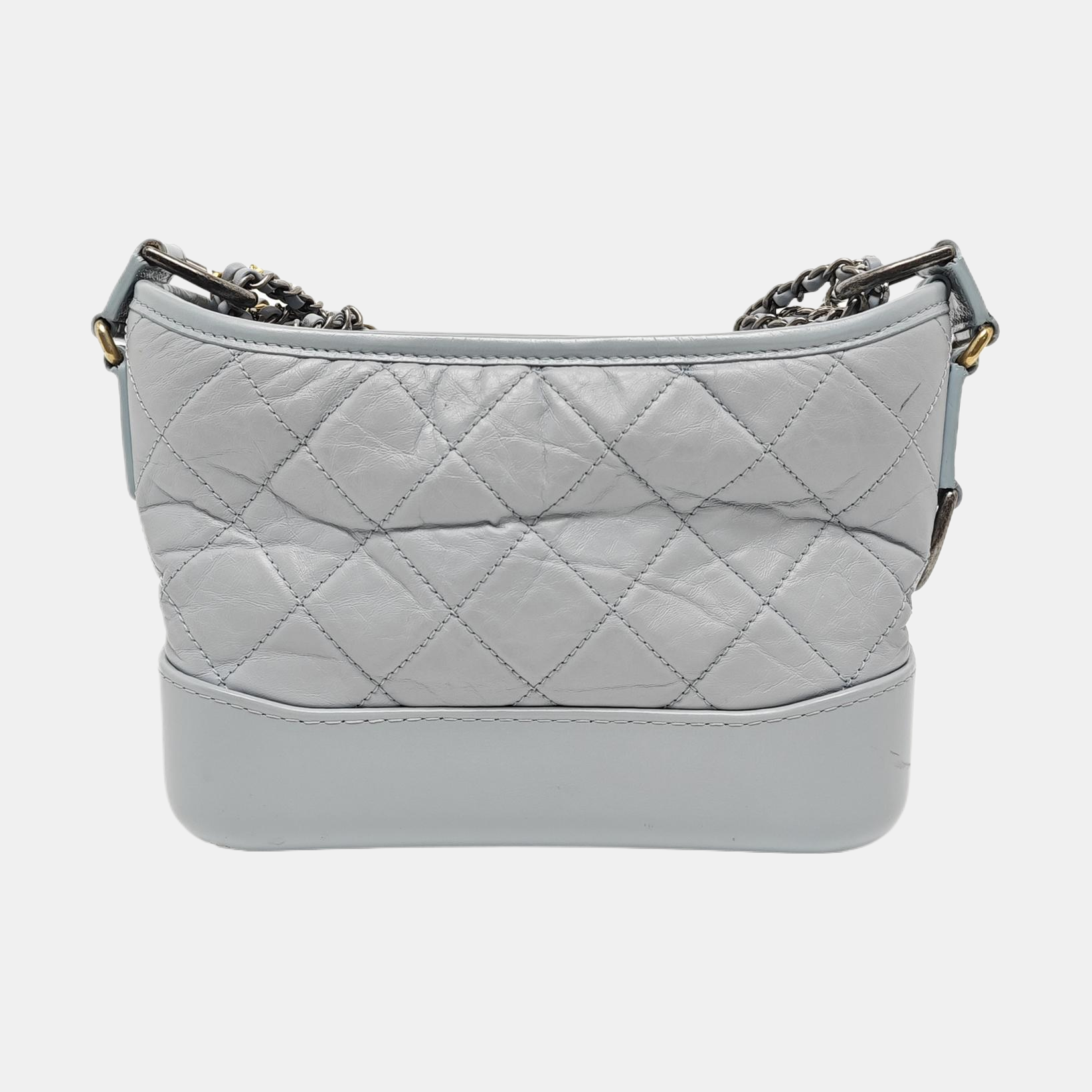 Authenticated pre-owned  GABRIELLE Quilted Calfskin Blue - Shoulder Bag at Looply