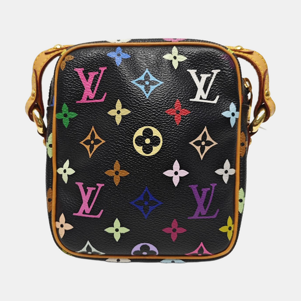 LV × TM RIFT Monogram Coated Canvas Black