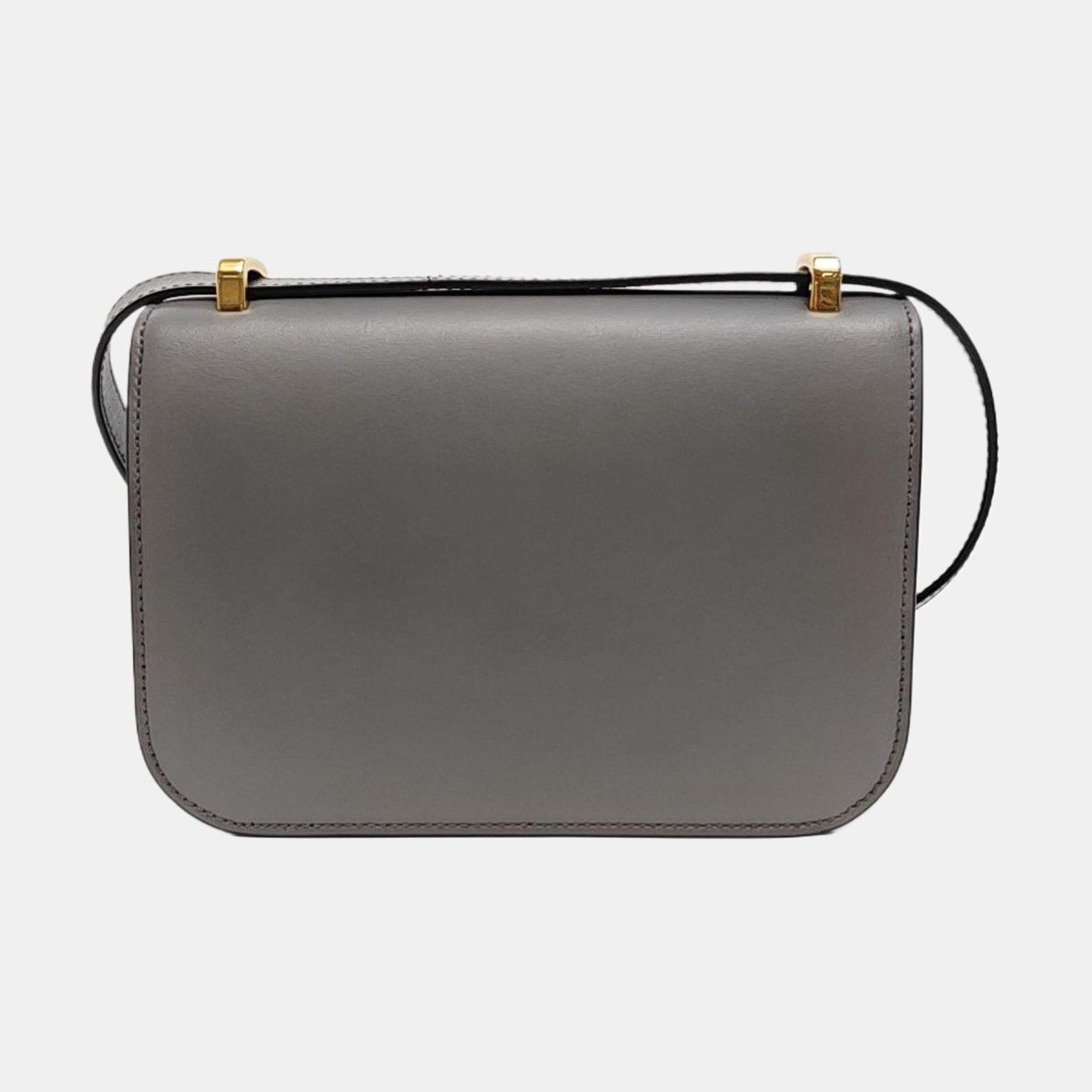 Calfskin Crossbody Bag Gray