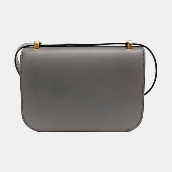 Calfskin Crossbody Bag Gray