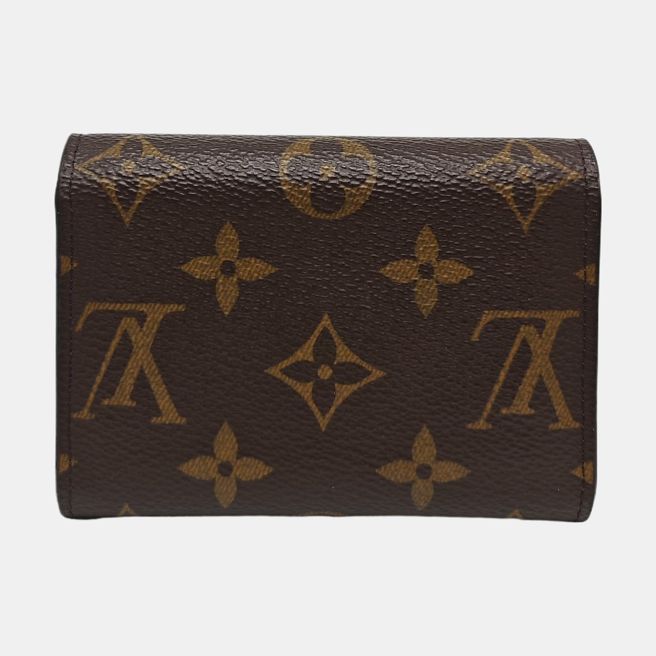 VICTORINE Monogram Coated Canvas Brown Wallet