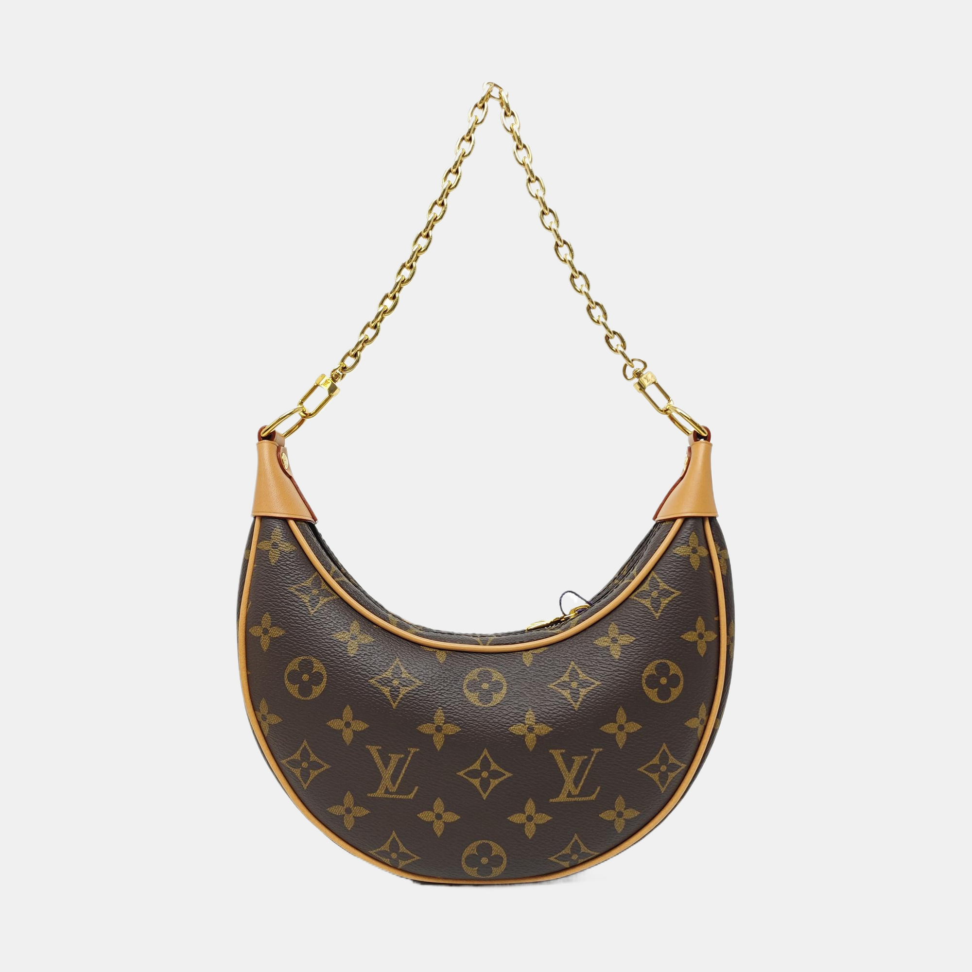LOOP Monogram Coated Canvas Brown