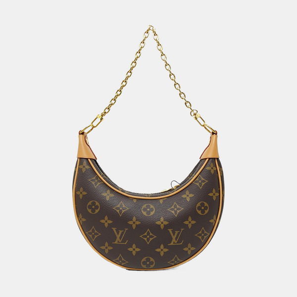 LOOP Monogram Coated Canvas Brown