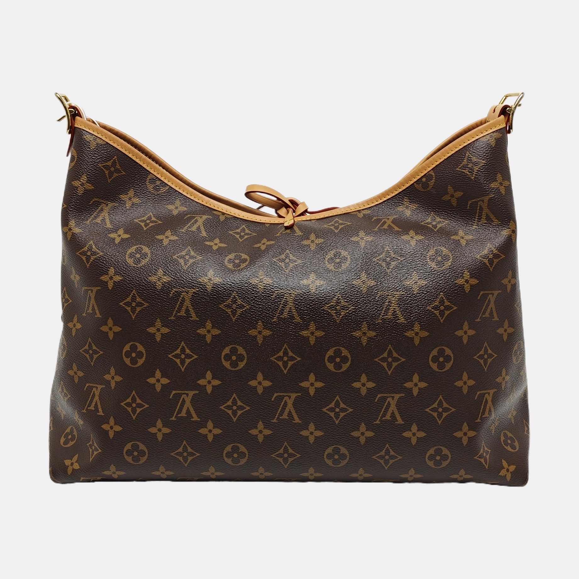 CARRYALL MM Monogram Coated Canvas Brown