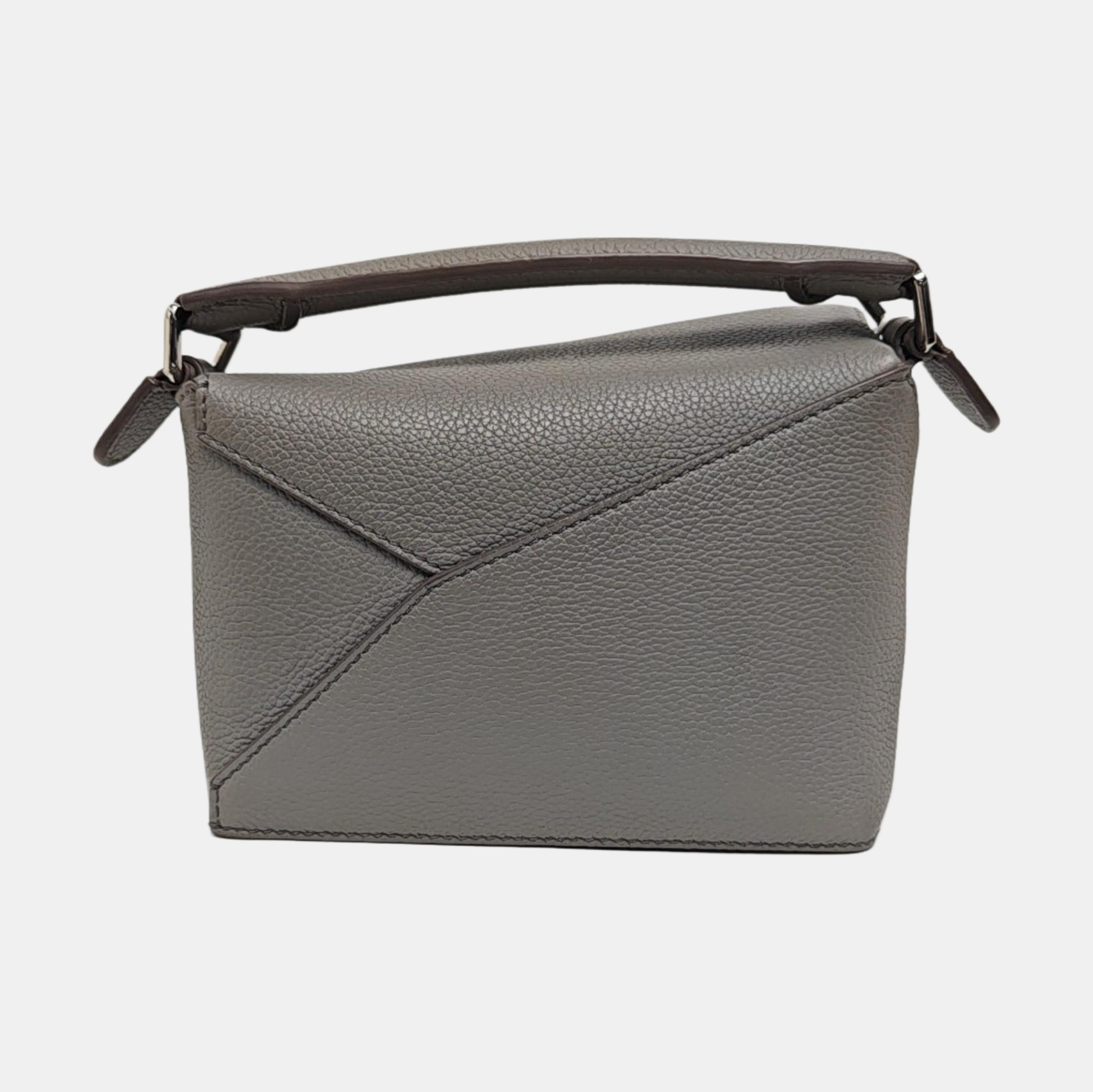 Puzzle Mini Calfskin Gray