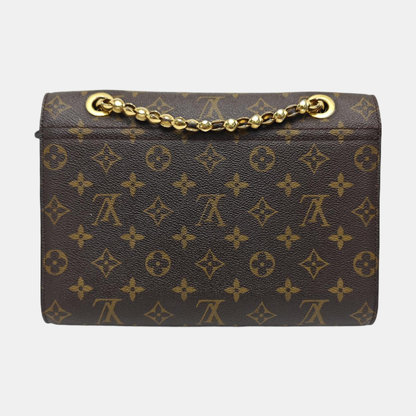 VICTOIRE Monogram Coated Canvas Brown