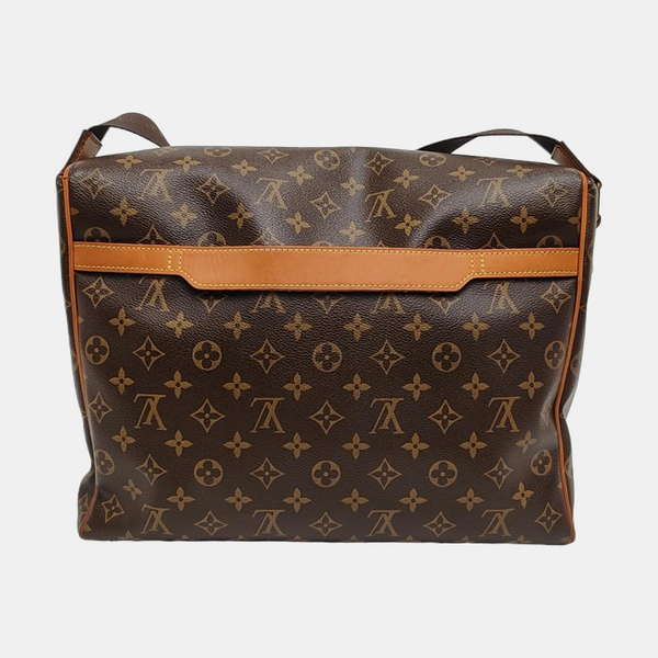 VALMY Monogram Coated Canvas Brown