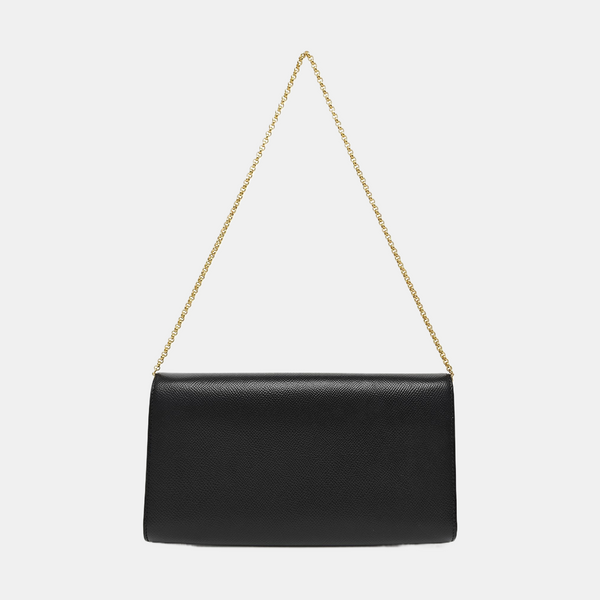 Gancini Mini Calfskin Black