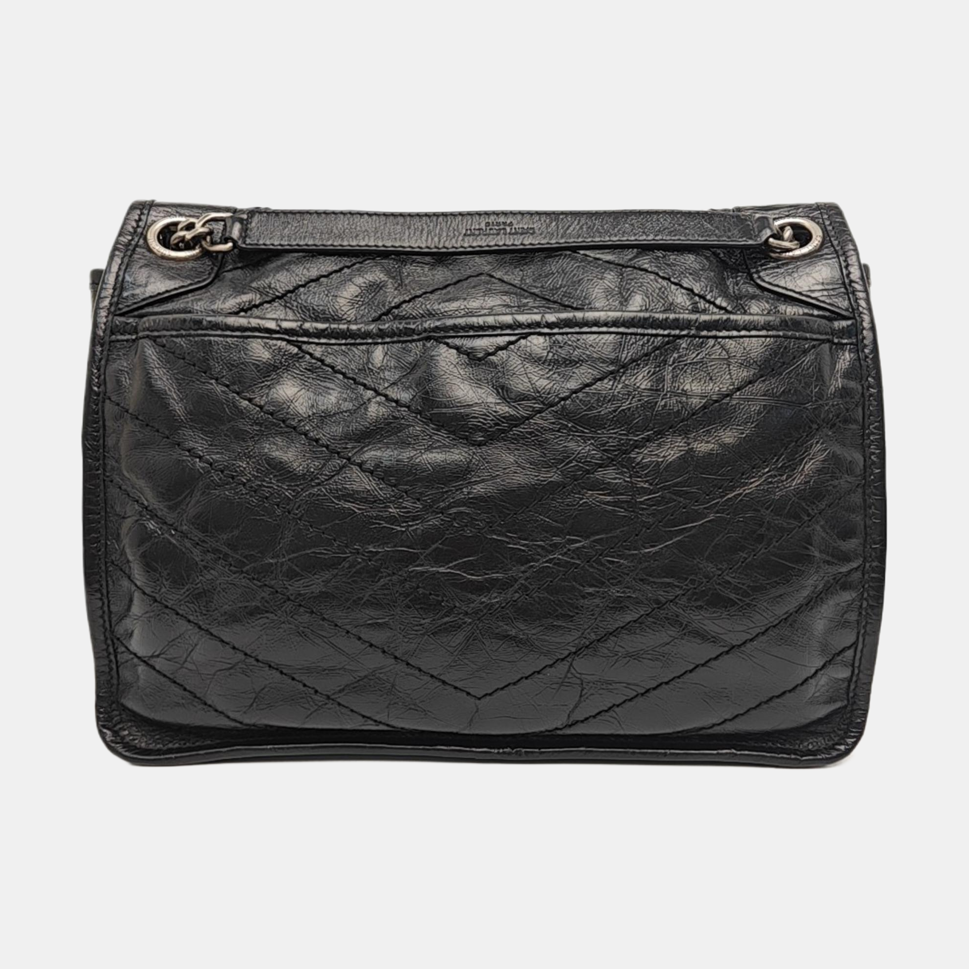 NIKI Medium Calfskin Black