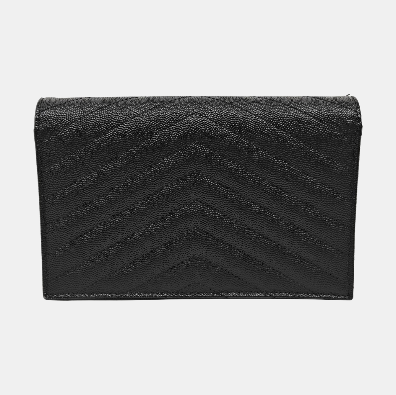 MONOGRAM WOC Chevron Calfskin Black