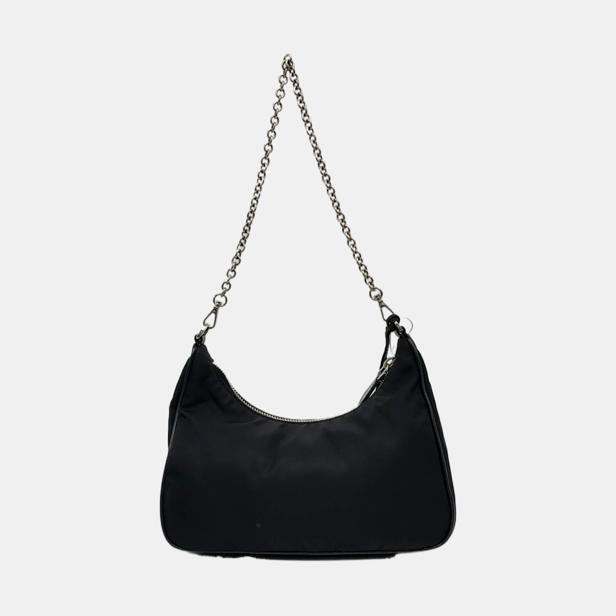 Authenticated pre-owned  Re-Edition2005 Nylon Black - Crossbody Bag at Looply