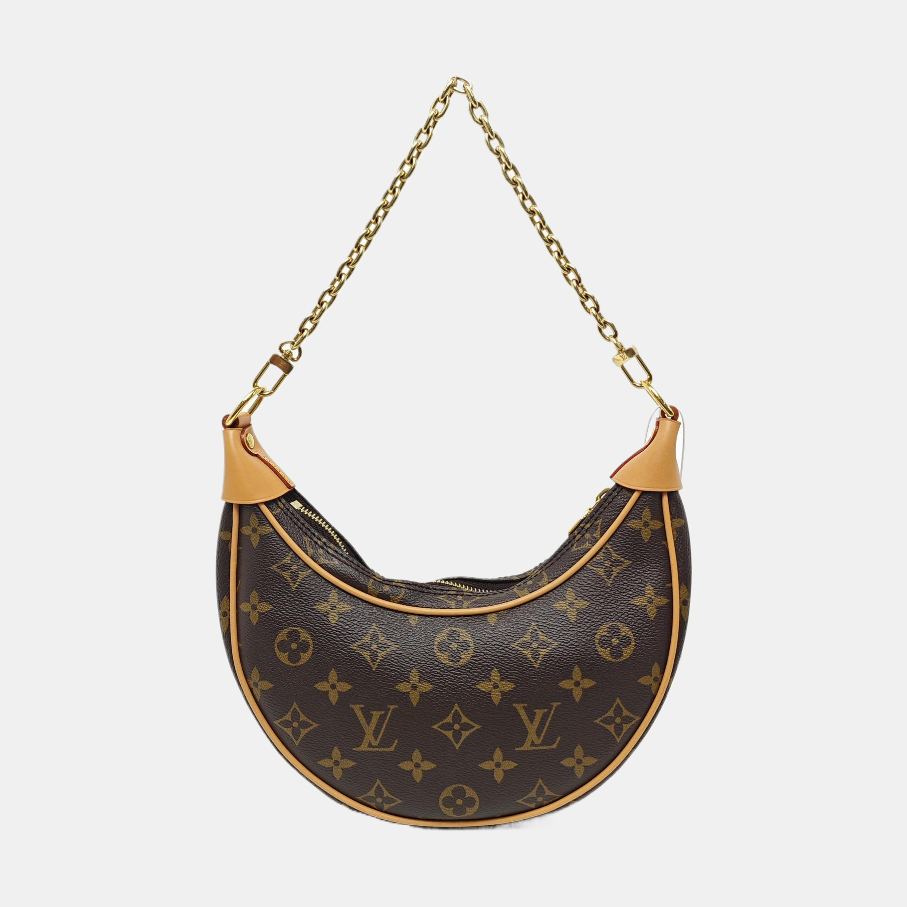 LOOP Monogram Coated Canvas Brown