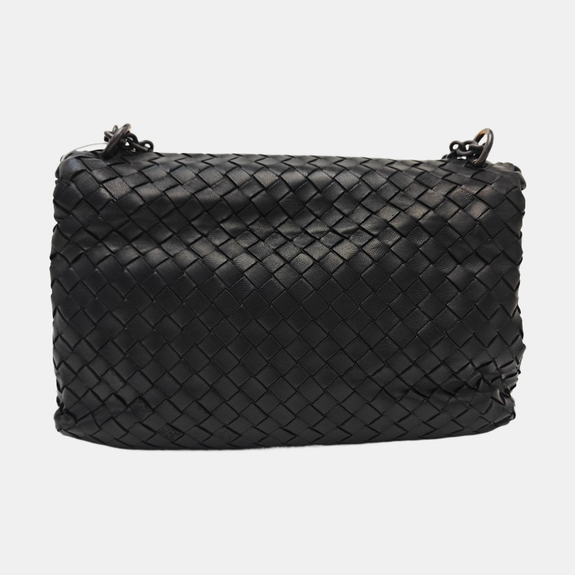 Lambskin Shoulder Bag Black