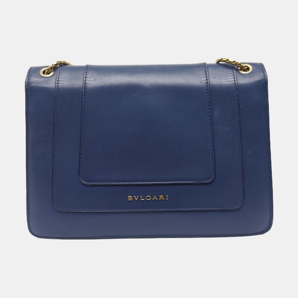 SERPENTI FOREVER Medium Calfskin Blue