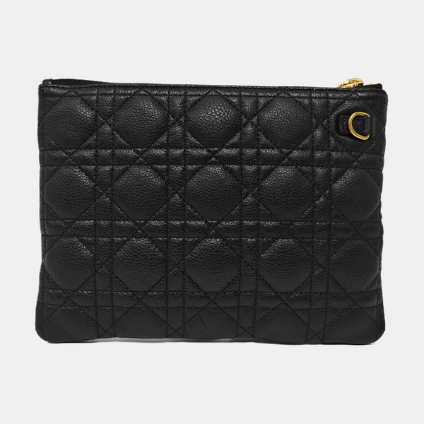 Dior Caro Large Calfskin Black