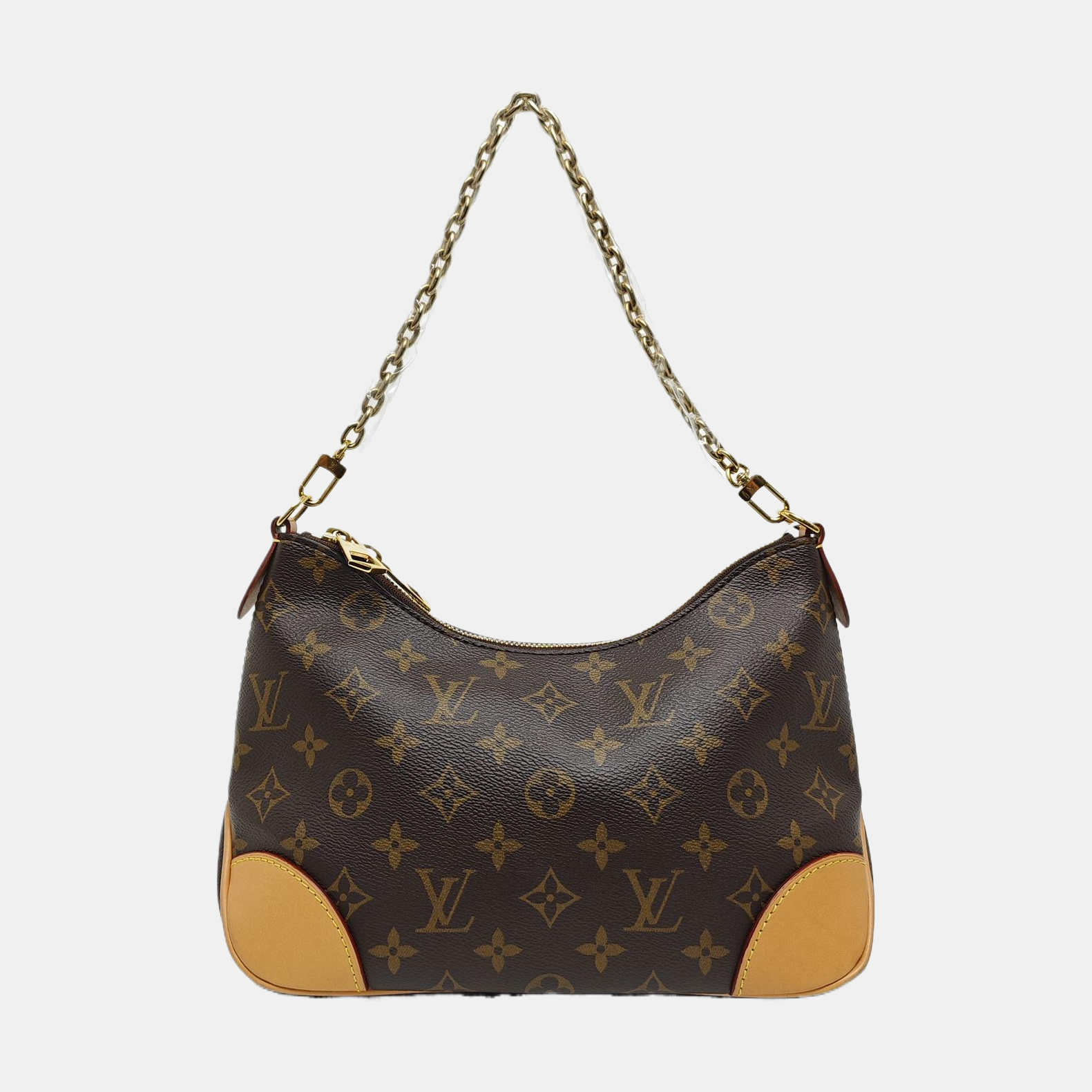 BOULOGNE Monogram Coated Canvas Brown