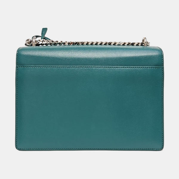 SUNSET Medium Calfskin Green