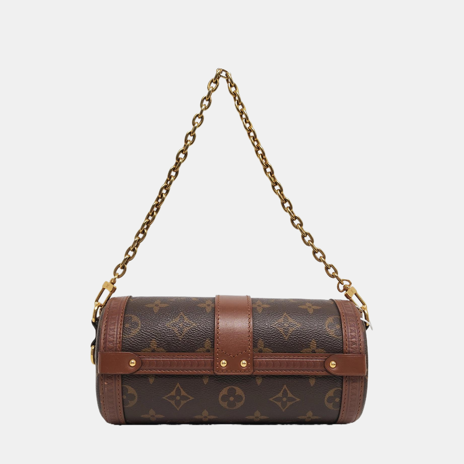PAPILLON 19 Monogram Coated Canvas Brown