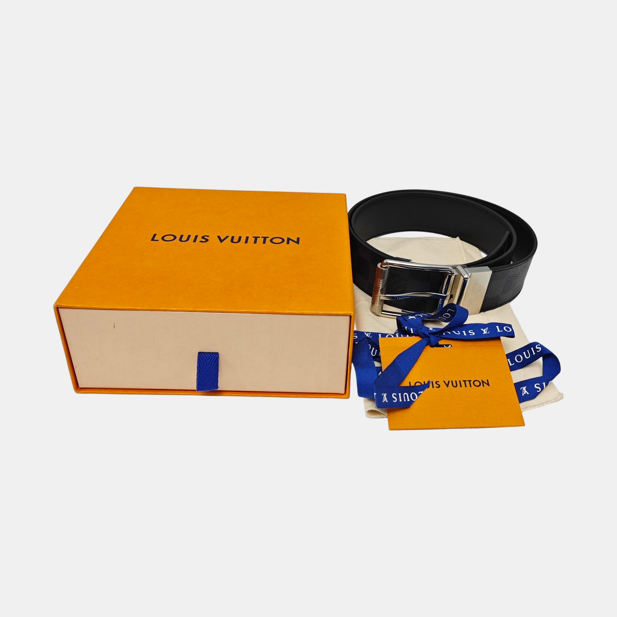 Coated Canvas Belt Black