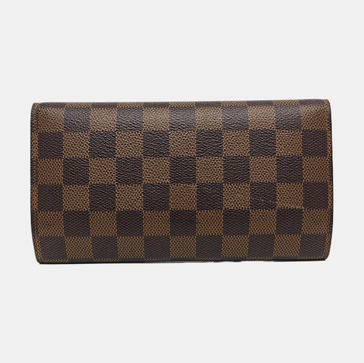 JOSÉPHINE Damier Ebene Coated Canvas Brown Wallet
