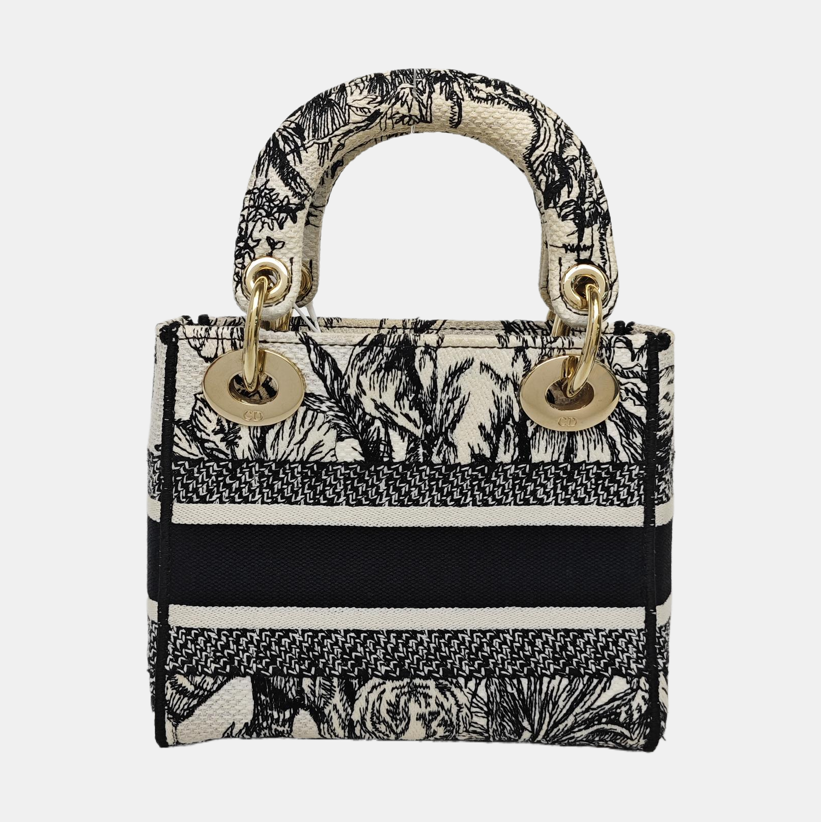 Lady Dior Mini Canvas Multicolor
