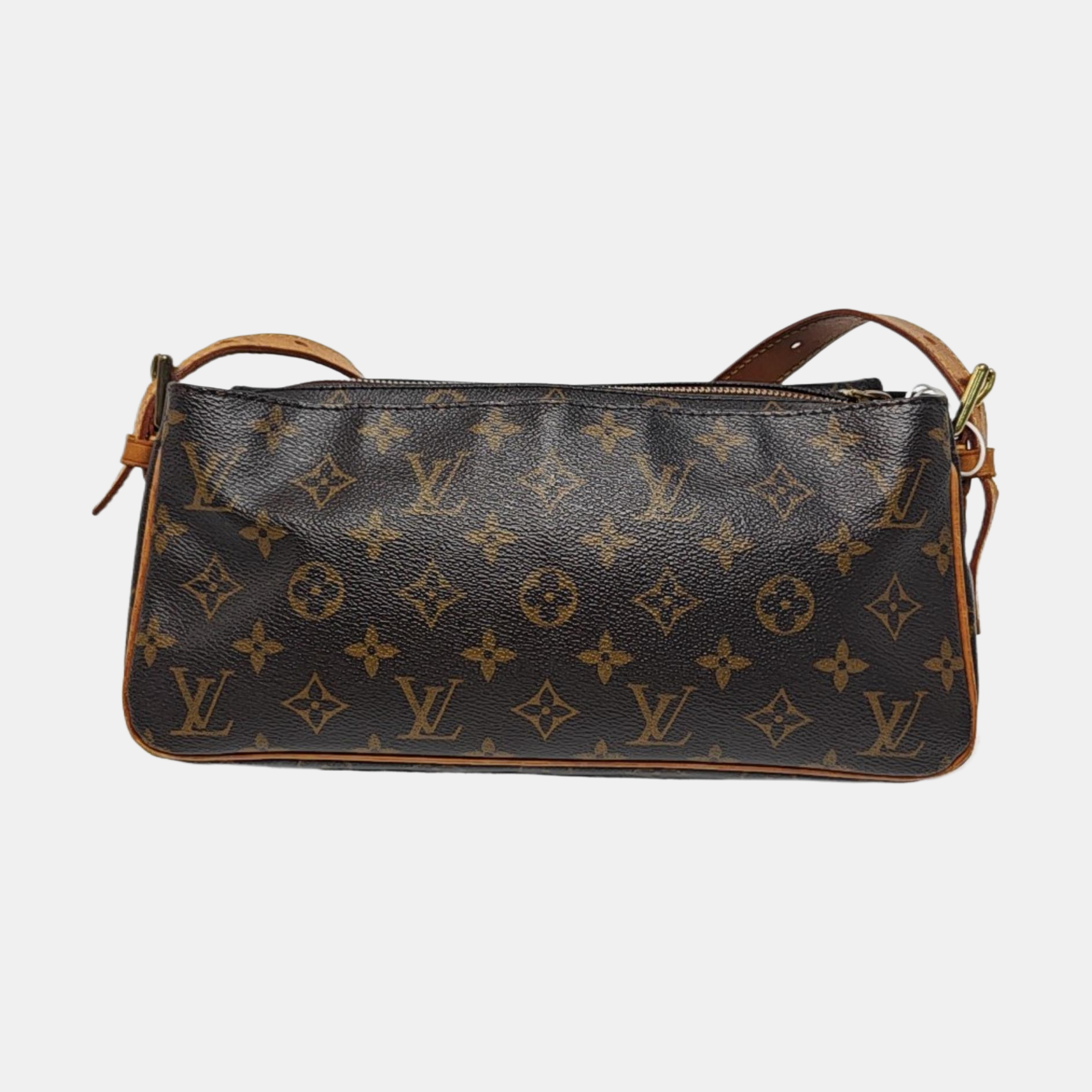 VIVA CITE Monogram Coated Canvas Brown