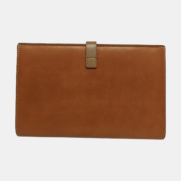 STRAP Large Calfskin Brown Wallet