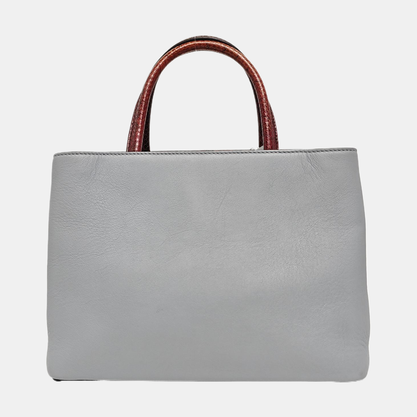 Authenticated pre-owned  2 Jours Calfskin Blue - Tote Bag at Looply