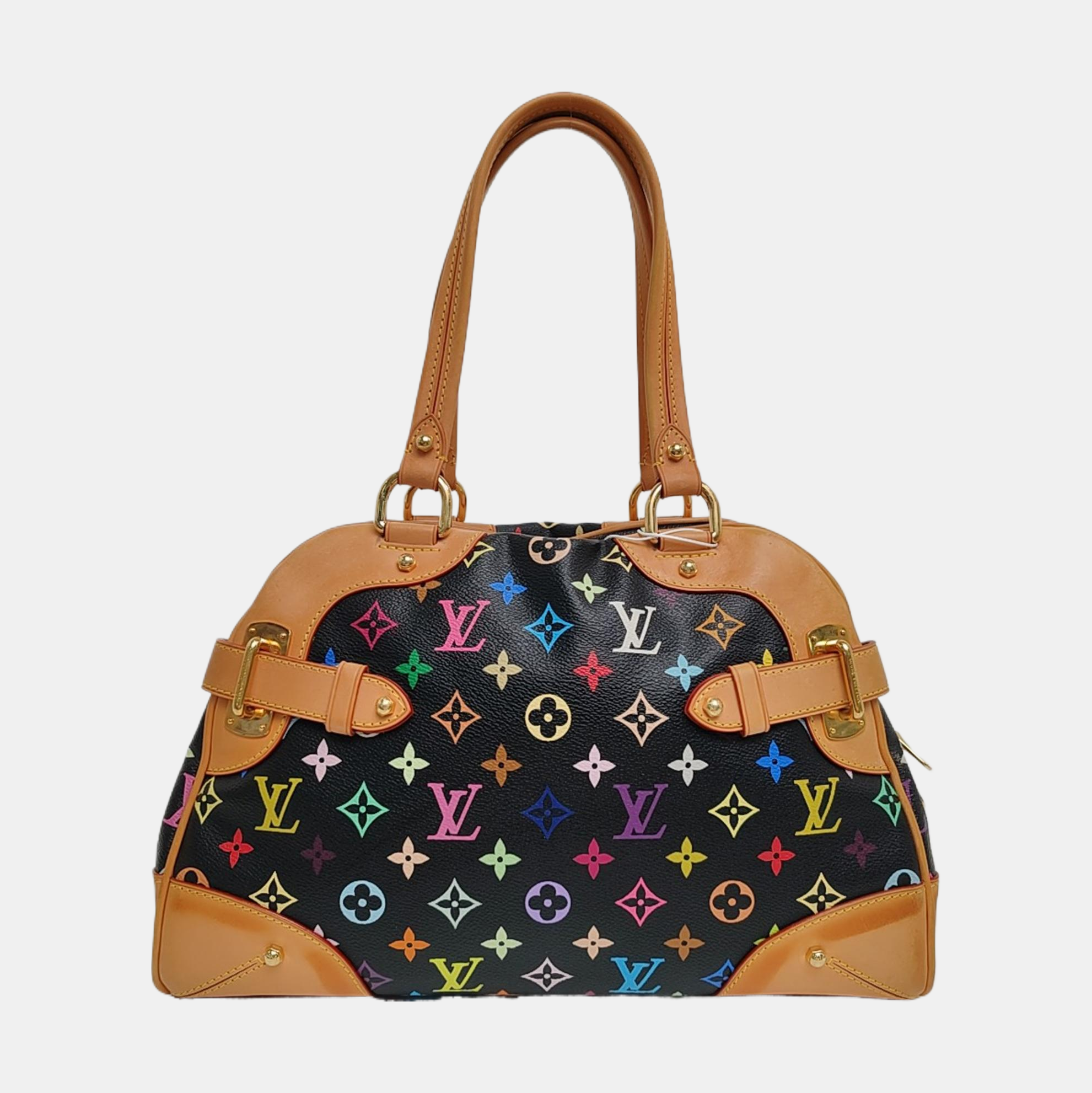 CLAUDIA Monogram Coated Canvas Black
