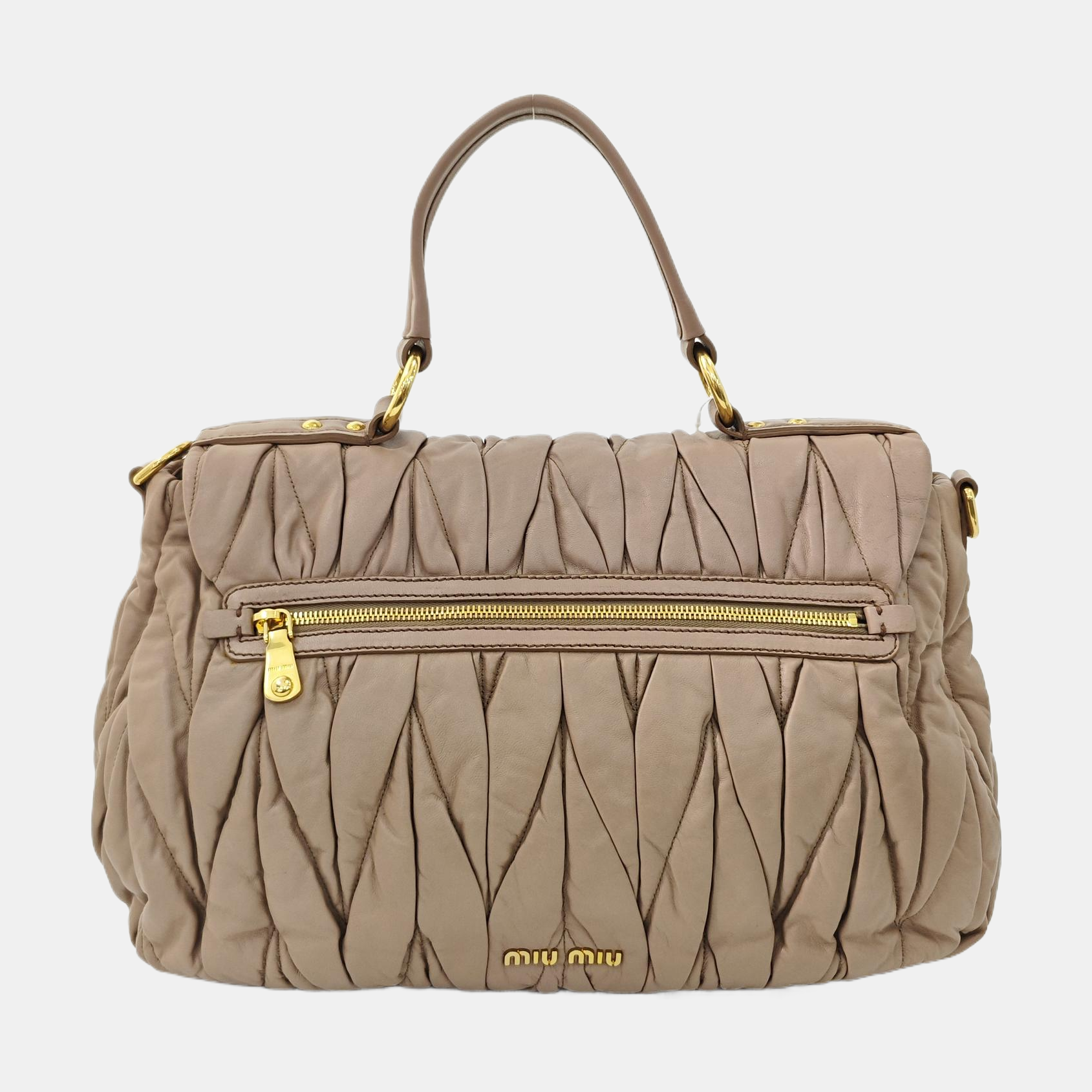 Quilted Lambskin Shoulder Bag Pink