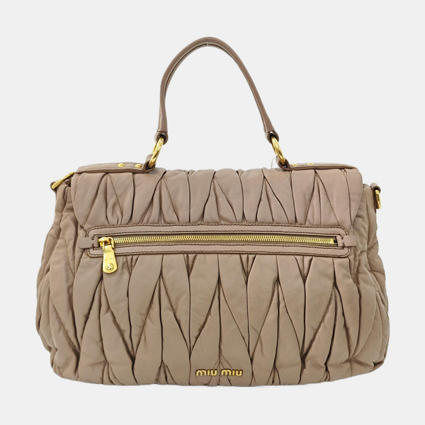 Quilted Lambskin Shoulder Bag Pink