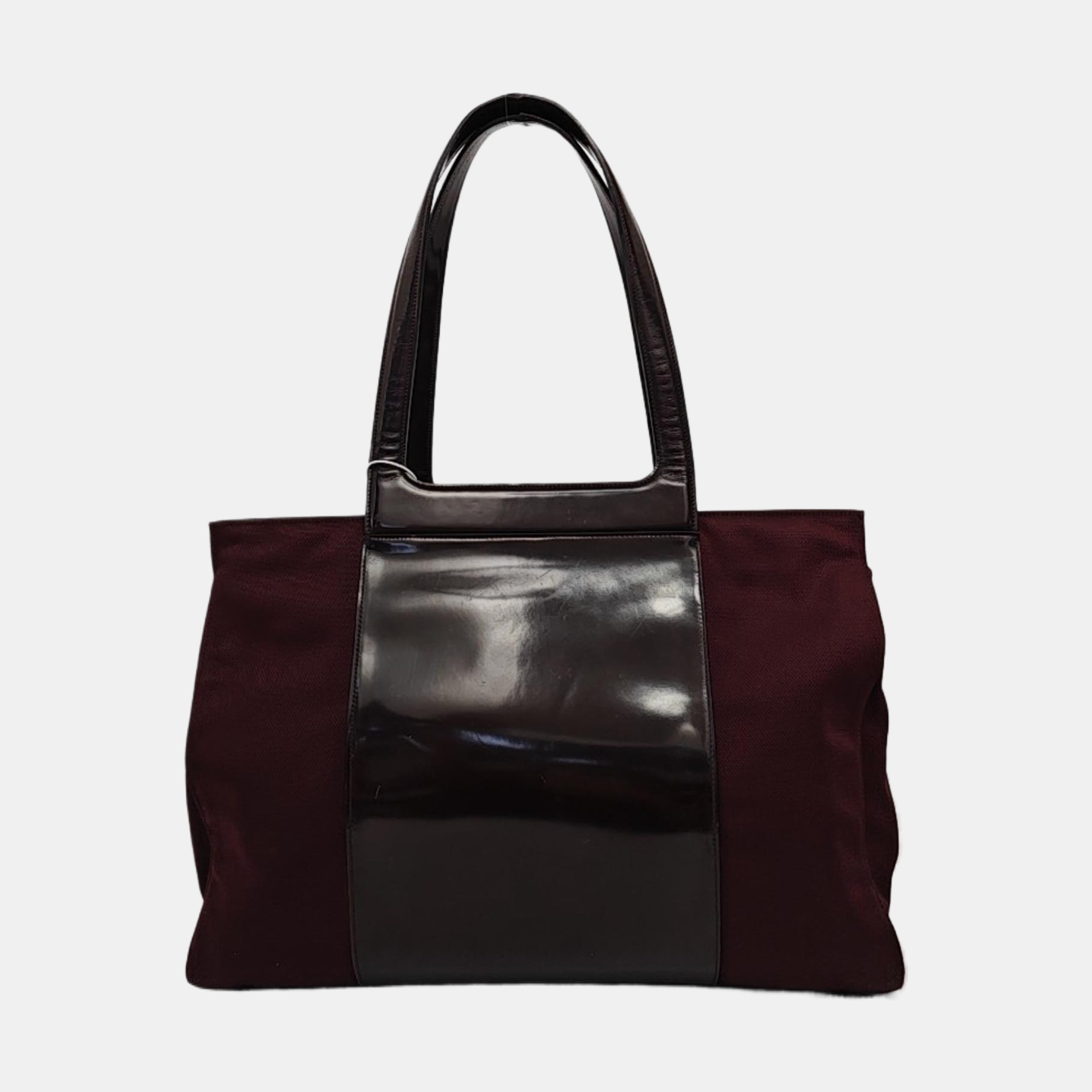 Satchel Calfskin Red