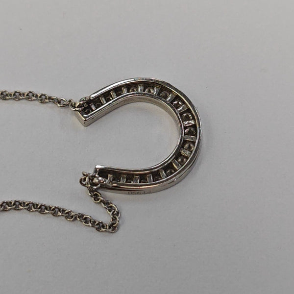 Tiffany Metro Platinum 950 Silver Necklace