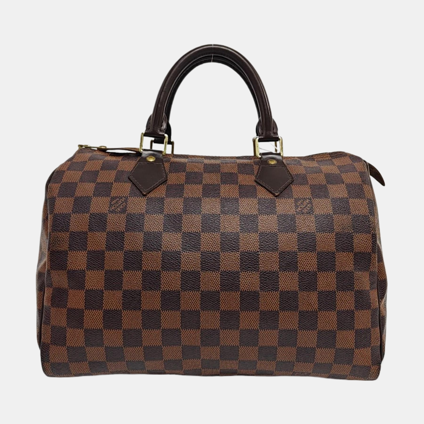 SPEEDY 30 Damier Ebene Coated Canvas Brown