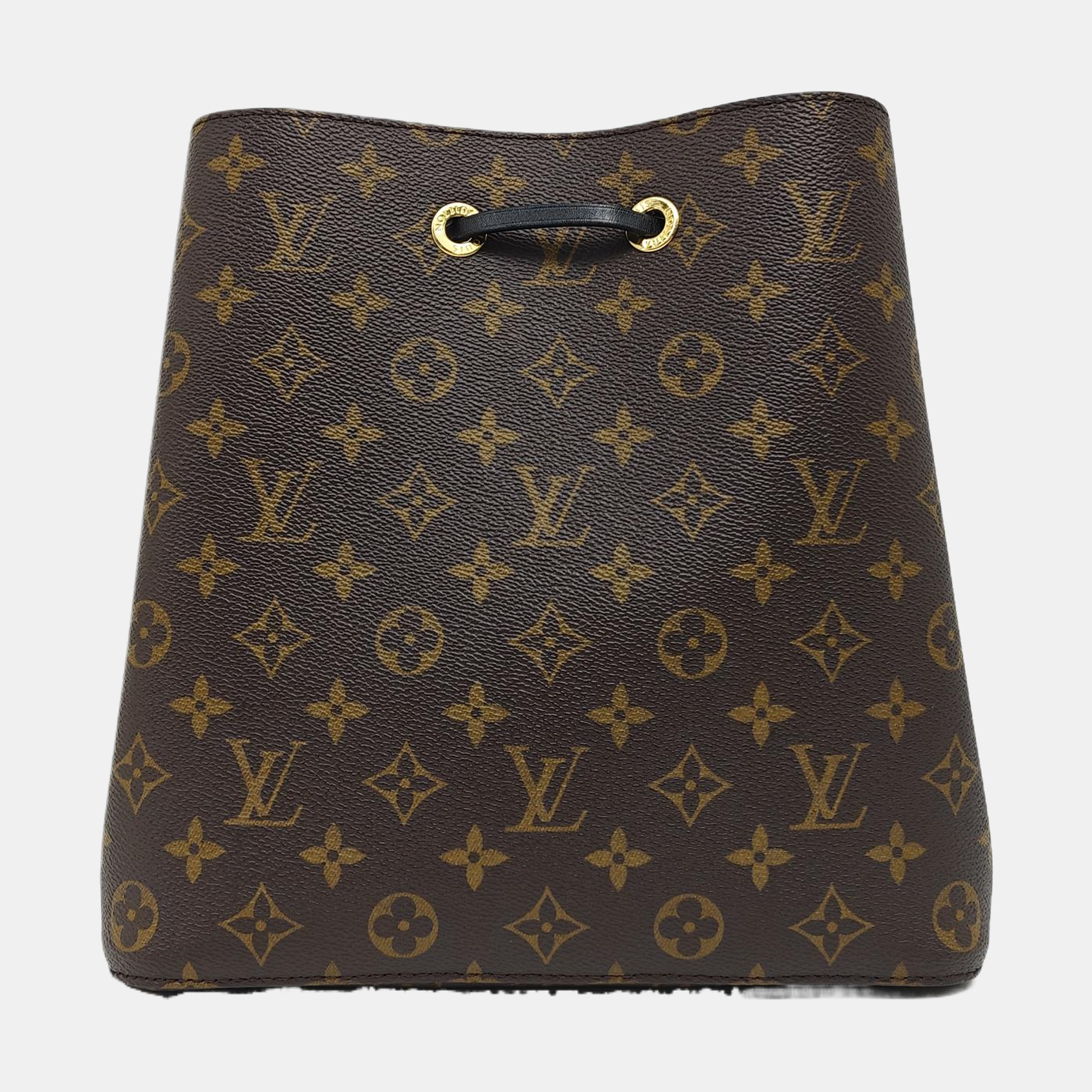 NÉONOÉ MM Monogram Coated Canvas Brown