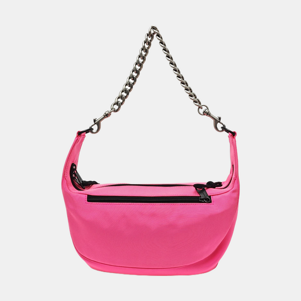 Fabric Shoulder Bag Red