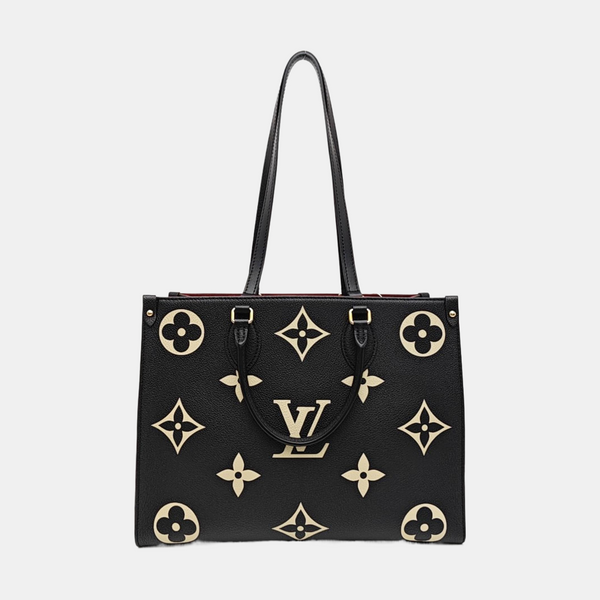 ONTHEGO MM Monogram Calfskin Black