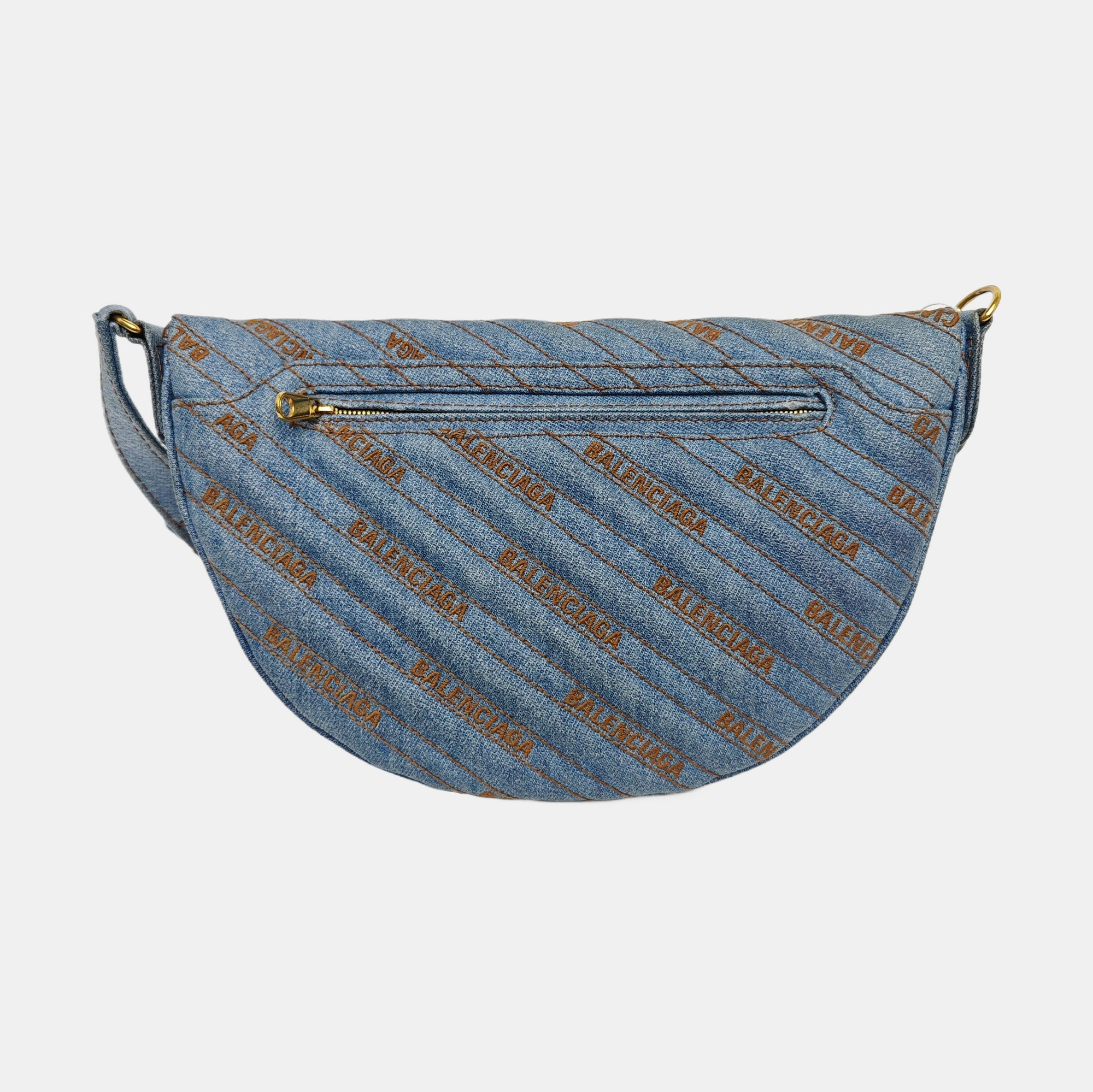 Souvenirs Quilted Denim Blue