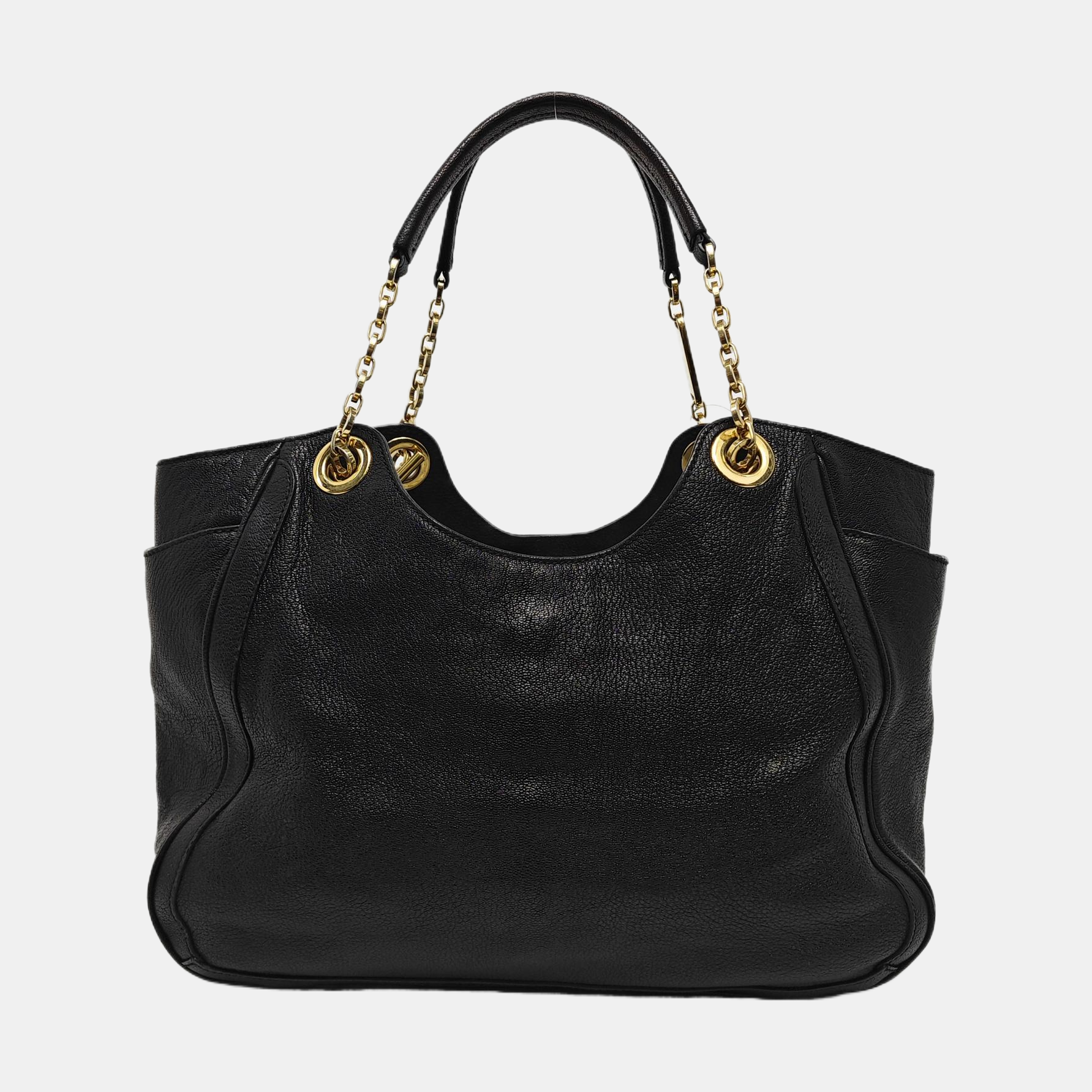 Betulla Medium Calfskin Black