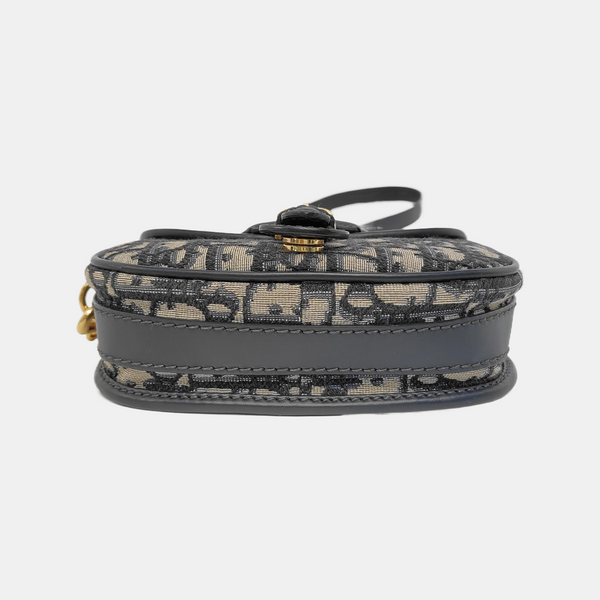 Bobby Small Oblique Canvas Blue