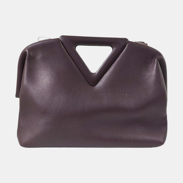 The Triangle Calfskin Purple