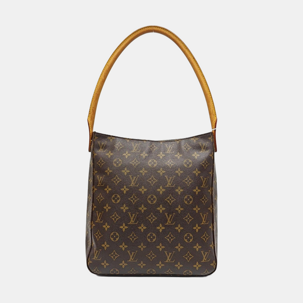 LOOPING GM Monogram Coated Canvas Brown