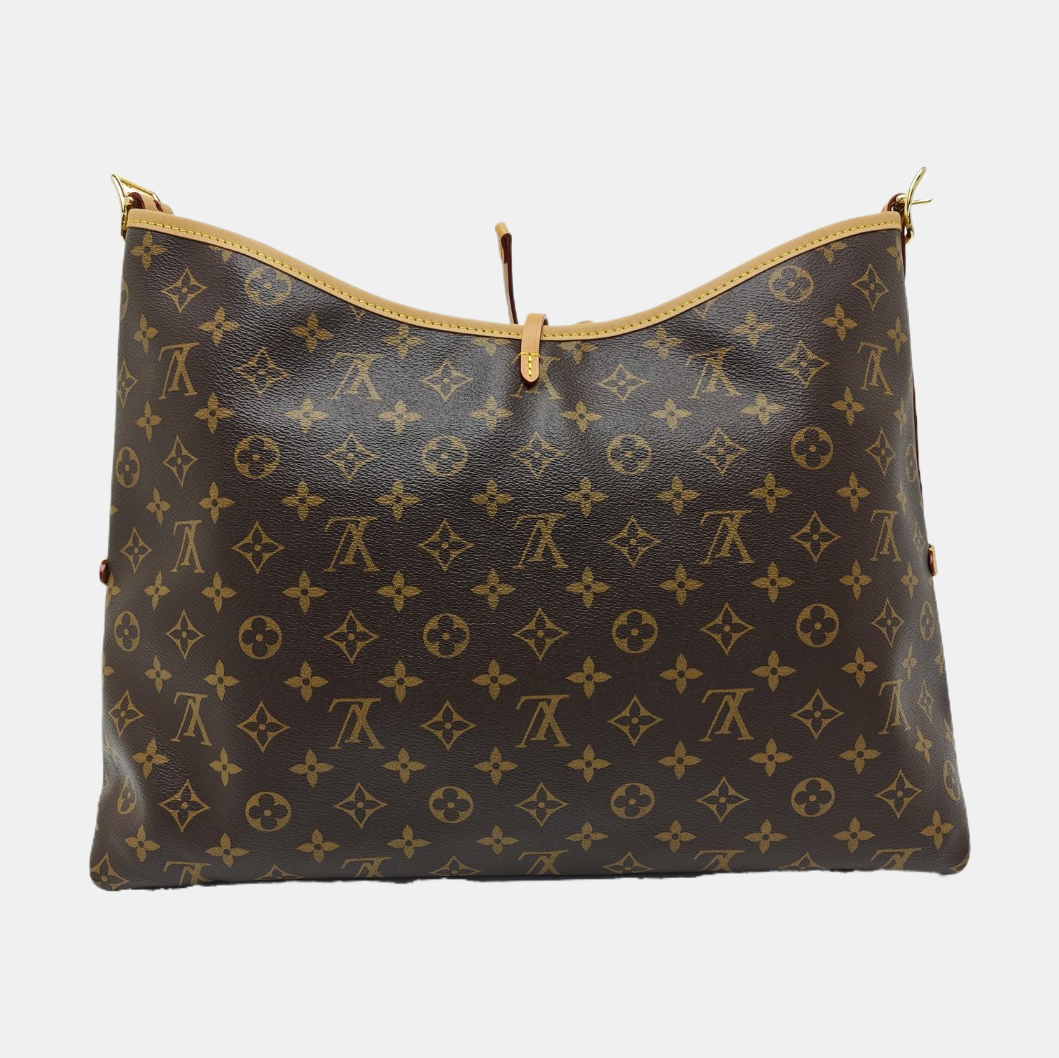 CARRYALL MM Monogram Coated Canvas Brown