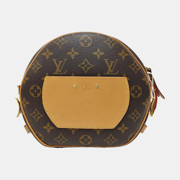 BOITE CHAPEAU MM Monogram Coated Canvas Brown