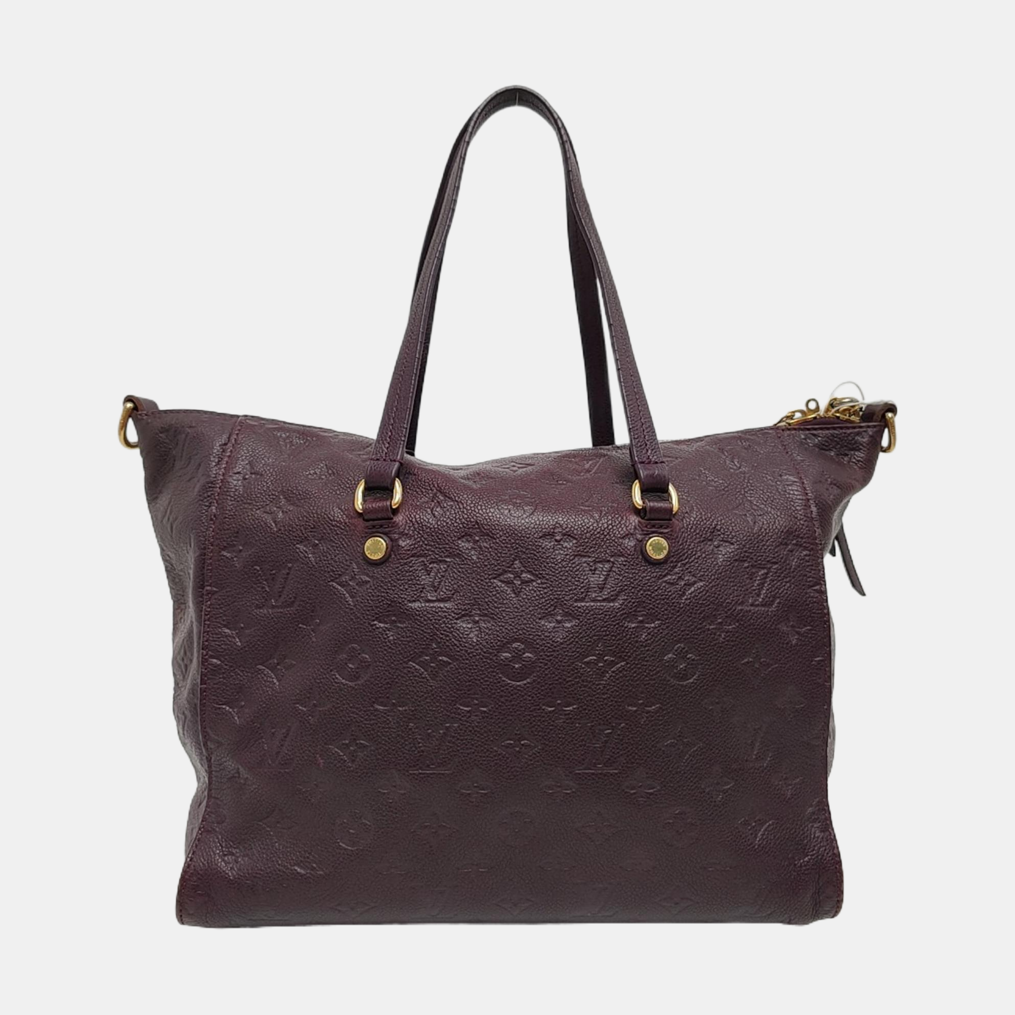 LUMINEUSE PM Monogram Calfskin Purple