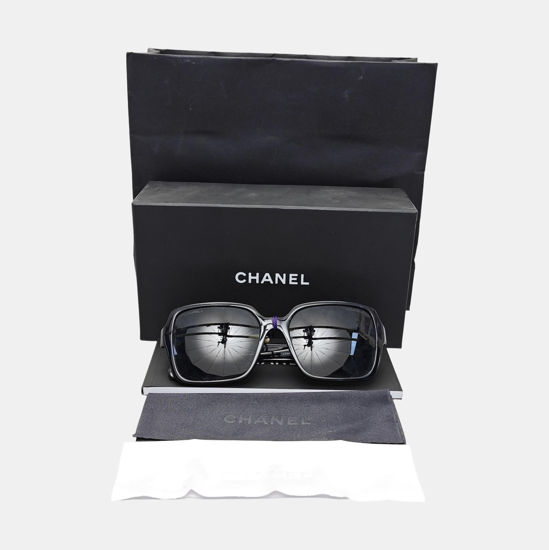 Synthetic Sunglasses Black